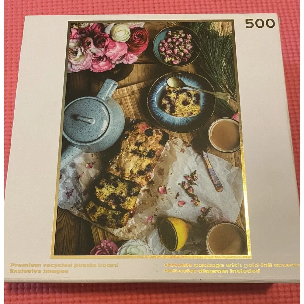 Buffalo Premium 500 Pc Puzzle Amsterdam Brunch‎ Brand New Sealed In Box